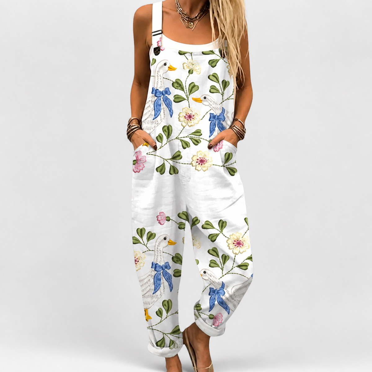 Overol Estampado Floral