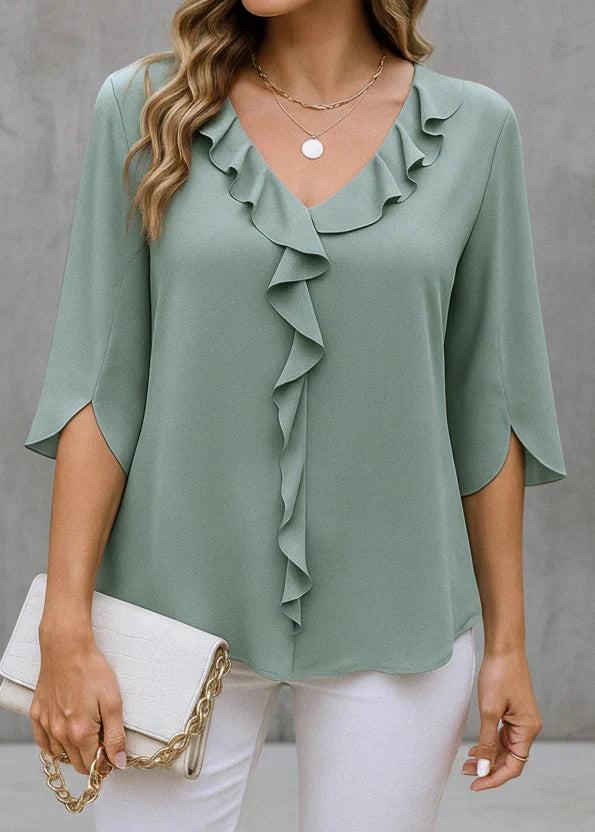 Blusa Volante Chic