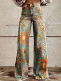 Xóchitl | Pantalones flores retro