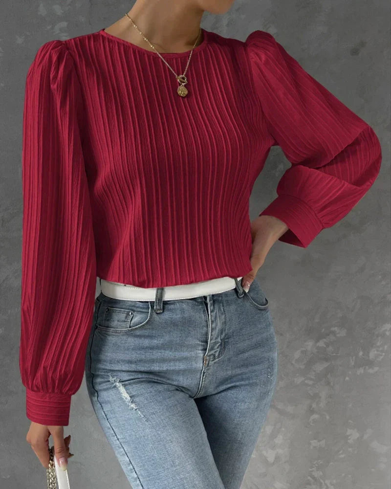 Blusa Plisada Soft
