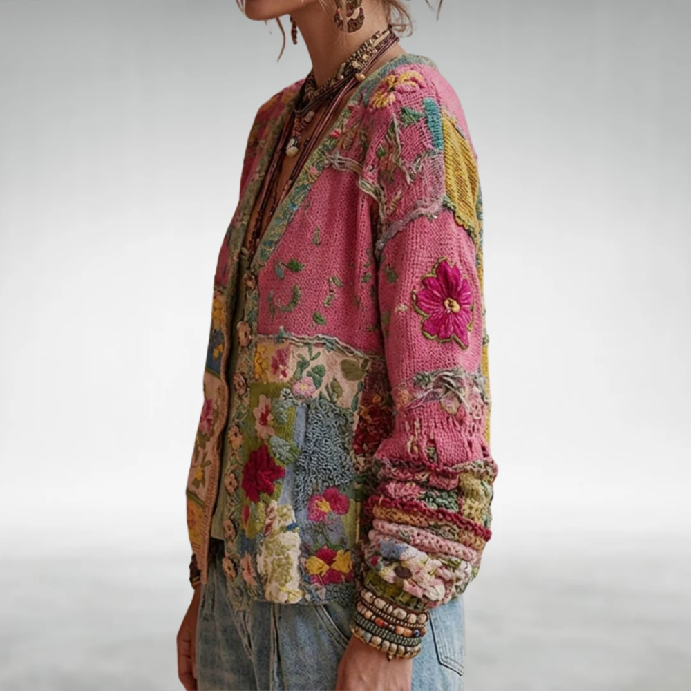Milla Chaqueta de Punto Boho