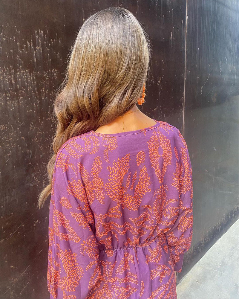 Jimena | Vestido Midi de Elegancia Floral