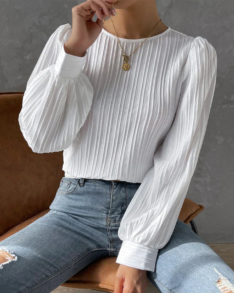 Blusa Plisada Soft
