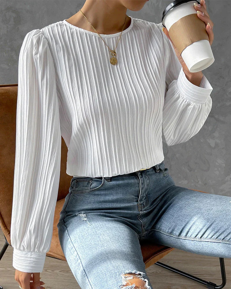 Blusa Plisada Soft