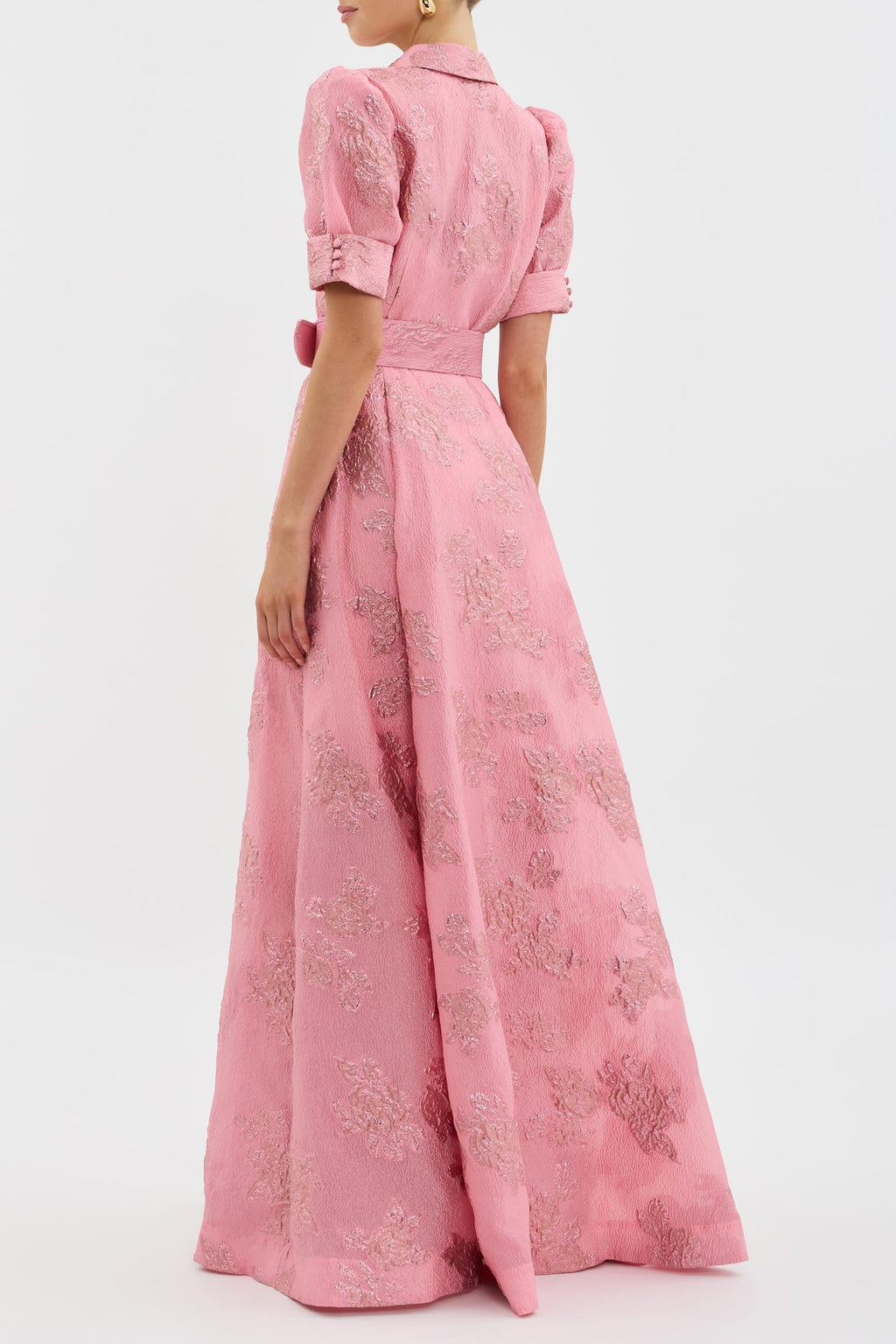 Fátima | Vestido Corto con Mangas Abullonadas