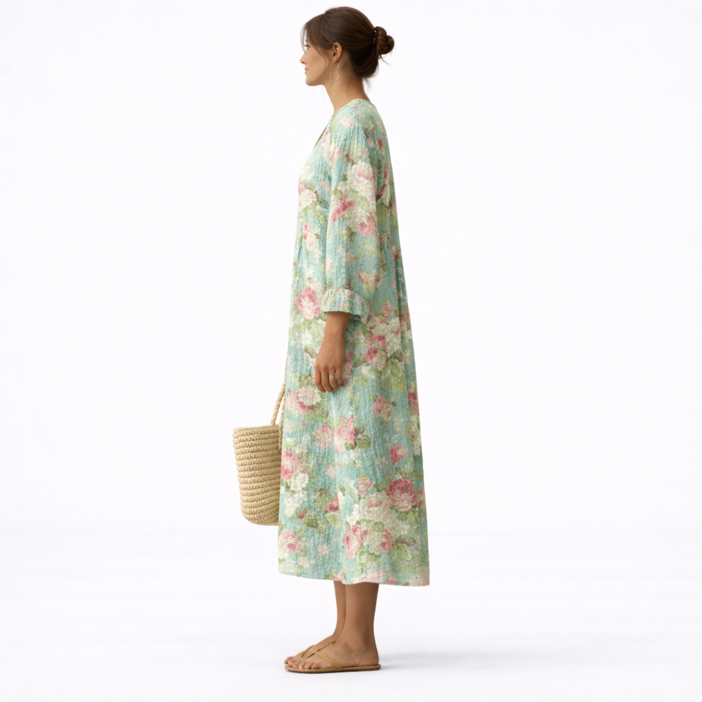 Norma | Vestido Floral Delicado