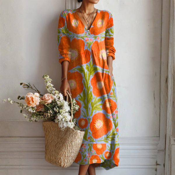 Karla | Vestido Floral Encantador
