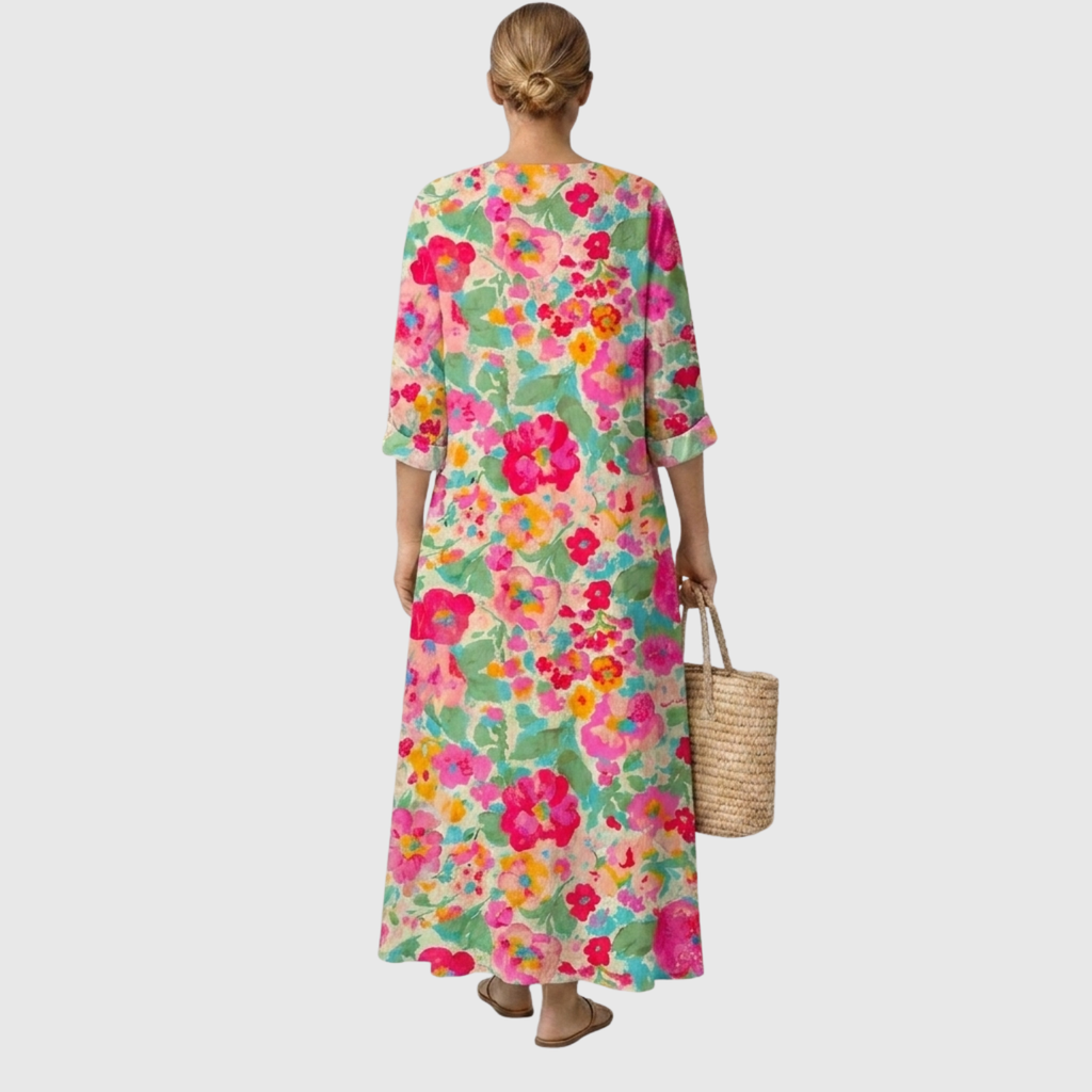 Rosa | Vestido Floral Elegante