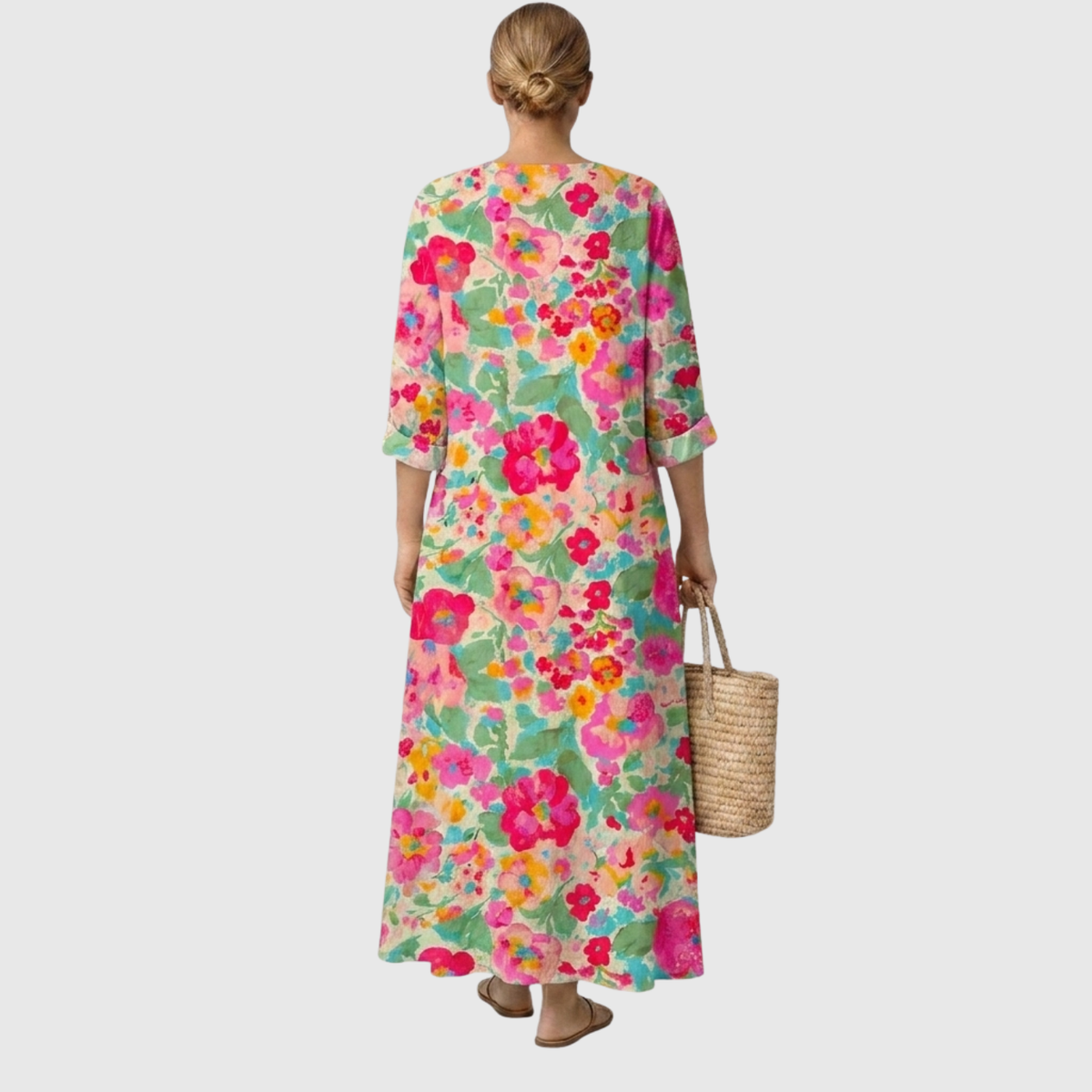 Rosa | Vestido Floral Elegante