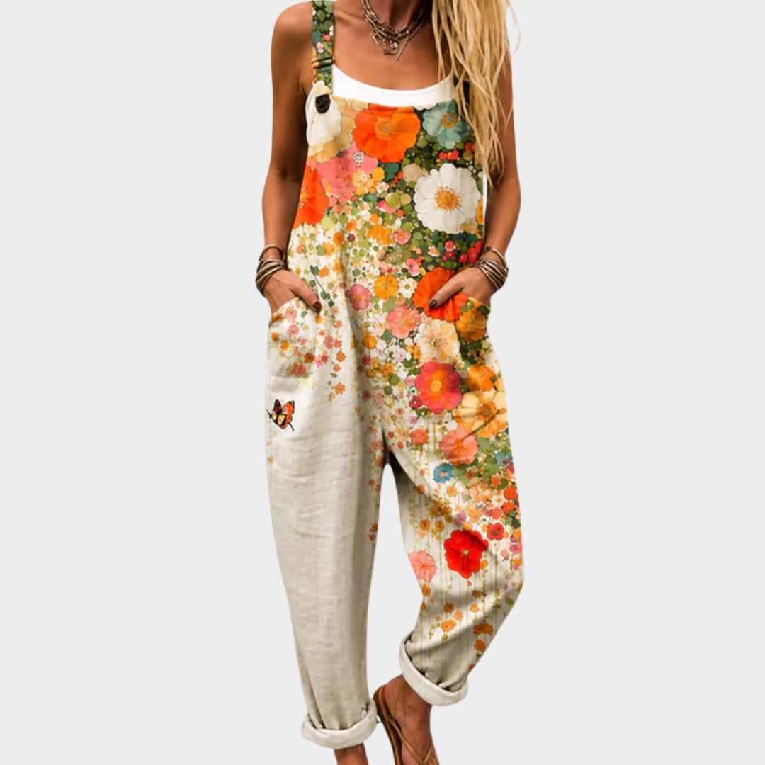 Overol Estampado Multicolor