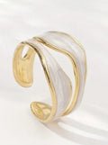 DREAM | Anillo vintage de dorado blanco