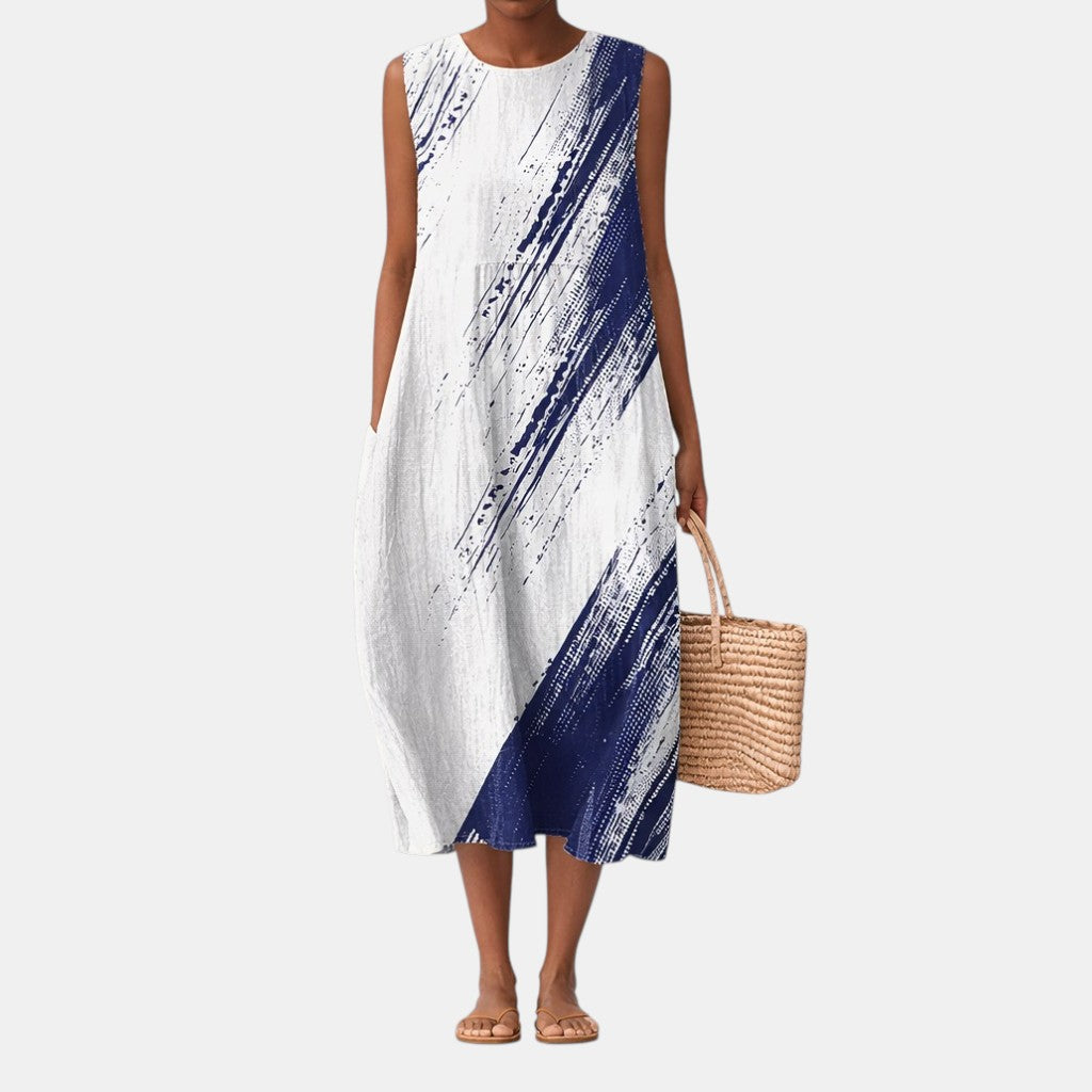 Elena | Vestido Midi Elegante del Día a Día