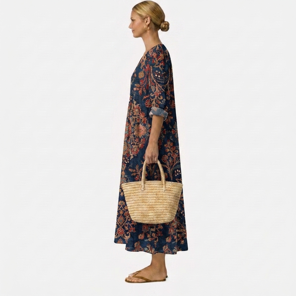 Adela | Vestido Floral con Encanto