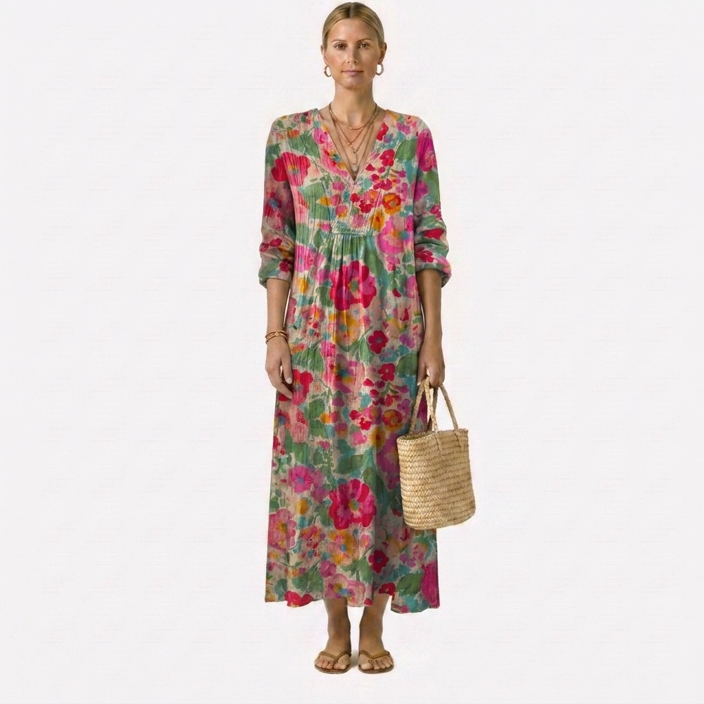 Rosa | Vestido Floral Elegante