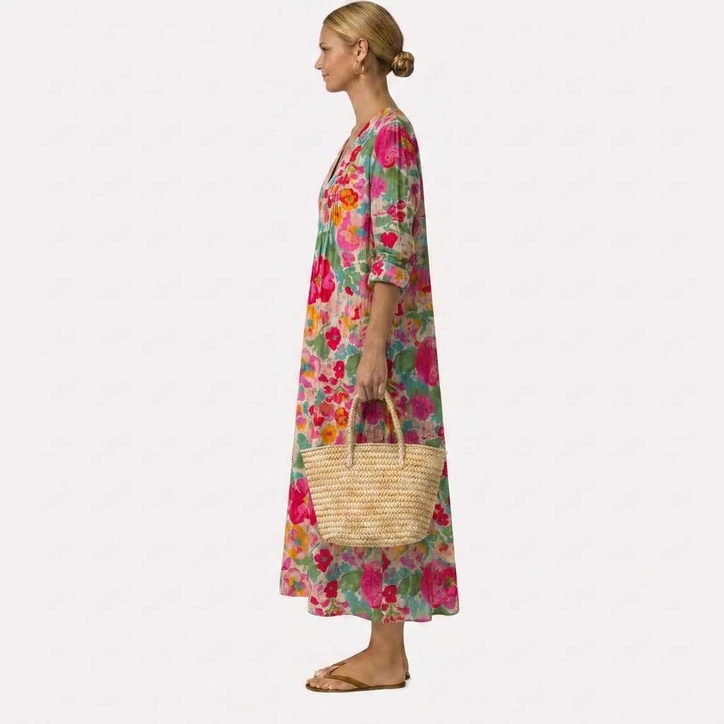 Rosa | Vestido Floral Elegante