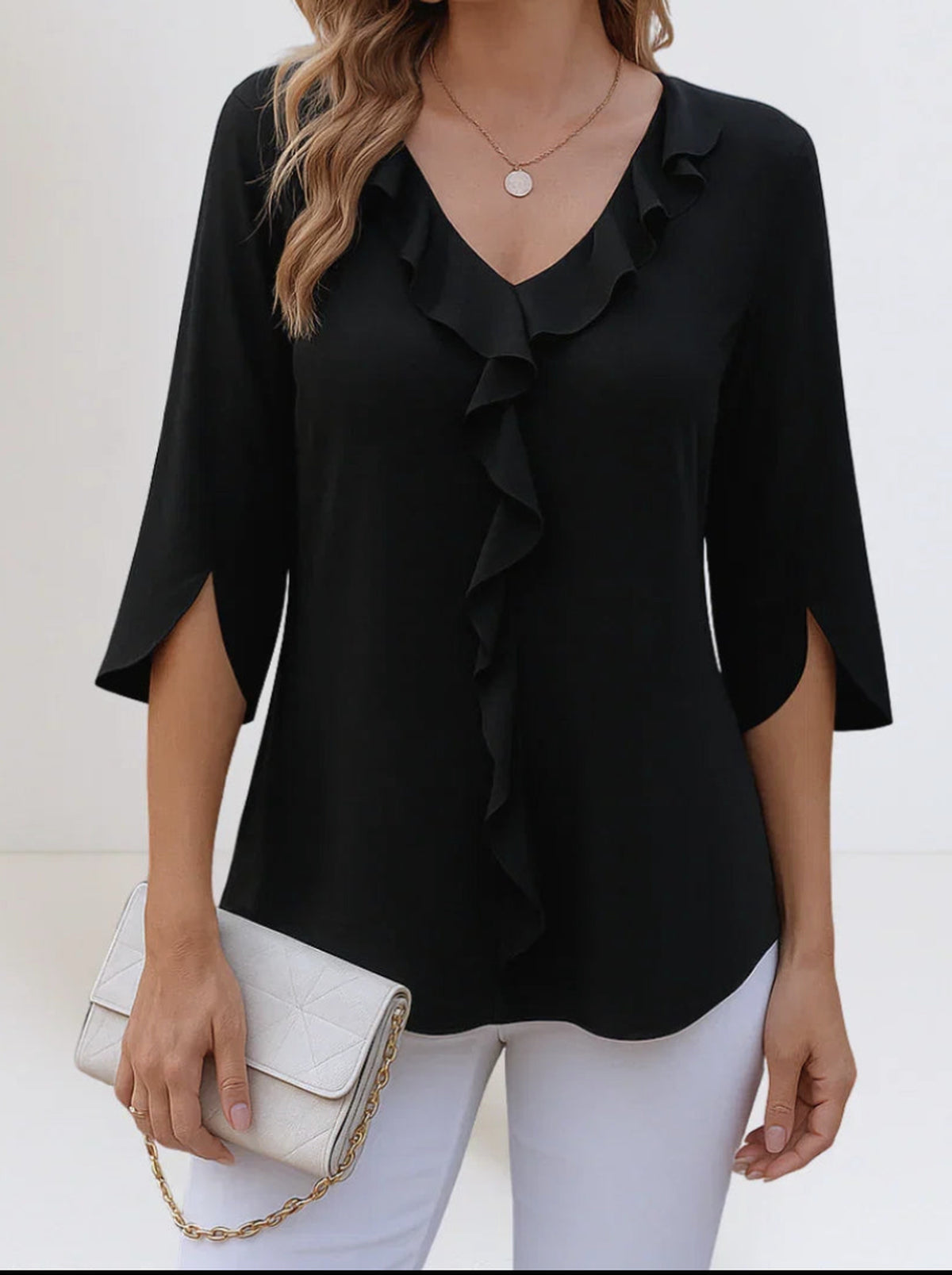 Blusa Volante Chic