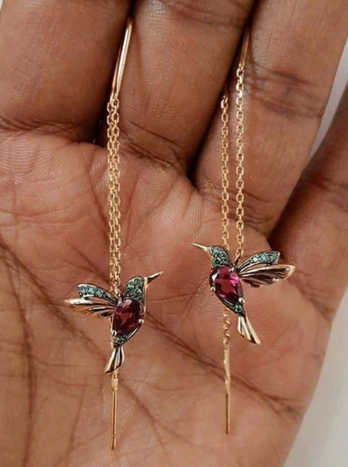 Aretes Colibrí