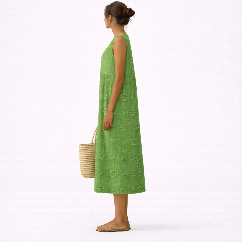 Guadalupe | Vestido Midi Fresco del Día a Día